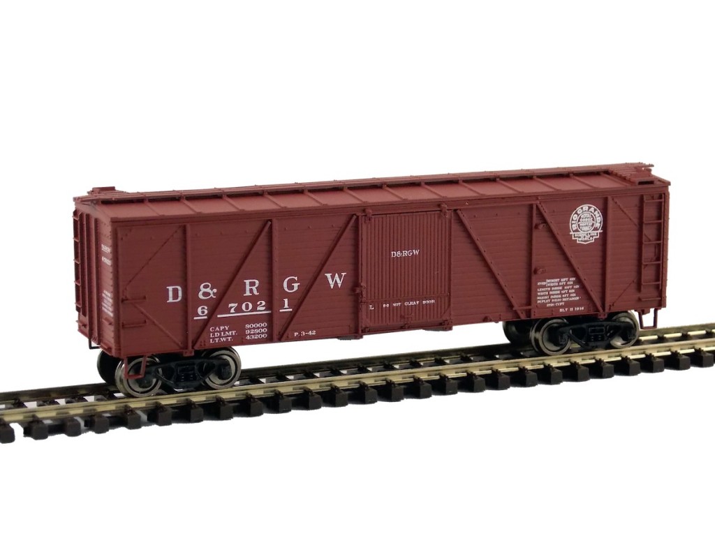 D&RGW 67021 „Moffat Tunnel“ - Fowler Wood Boxcar