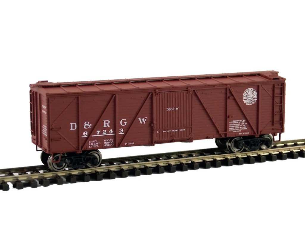 D&RGW 67243 „Moffat Tunnel“ - Fowler Wood Boxcar
