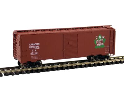 Canadian National 1937 AAR 40' Steel Boxcar (18) - TT 1:120 Wagennummer 474637