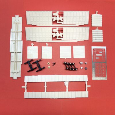 50´6´´Waffle-Side Boxcar Bausatz